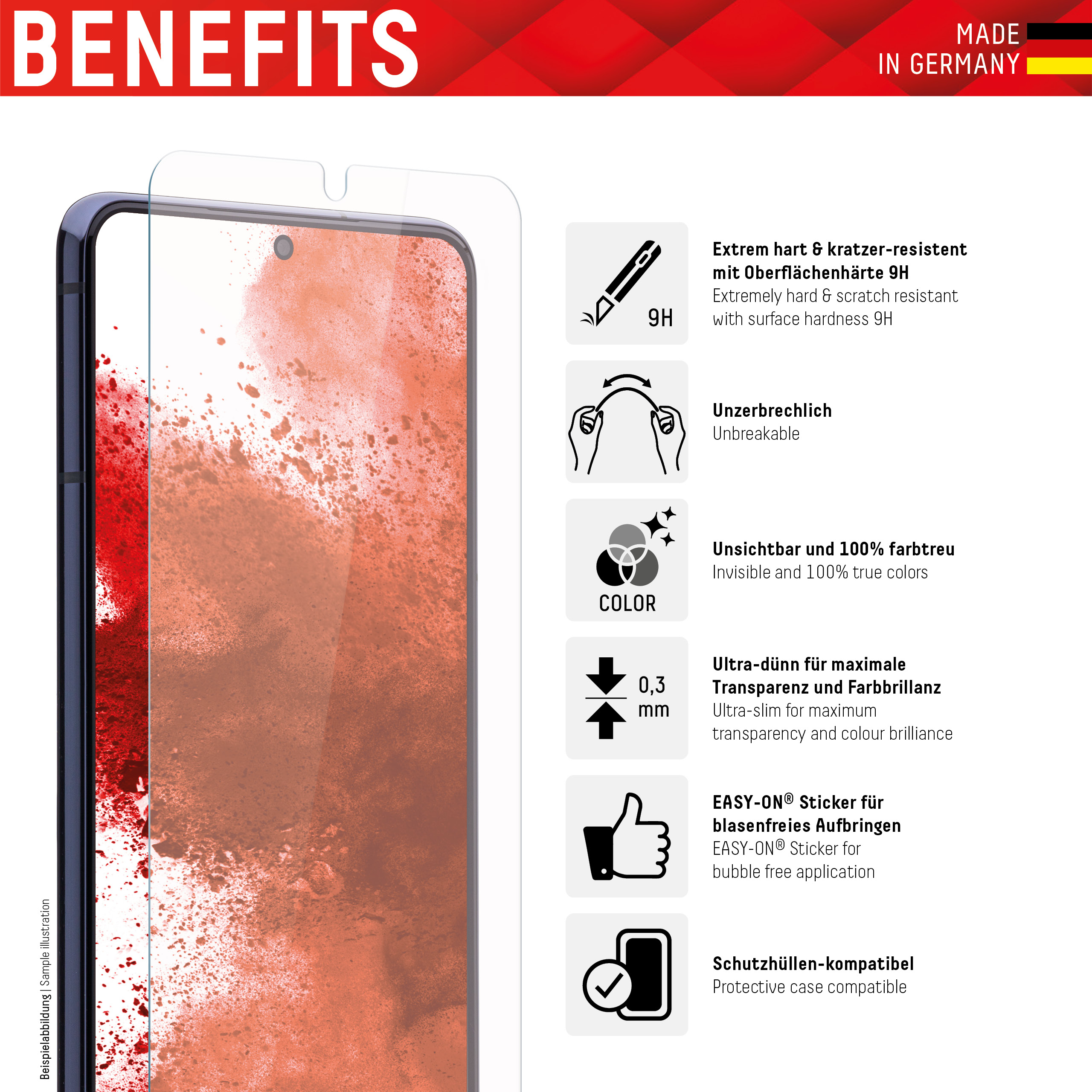 DISPLEX Smart Glass Samsung Galaxy S22 100733315_4994239775