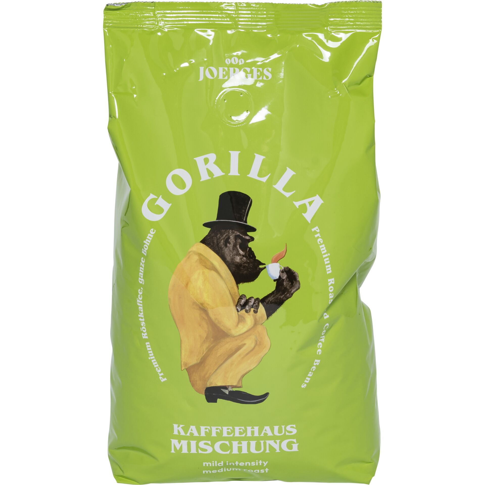 Joerges Gorilla Kaffeehaus 1 Kg Bohnen 710591_00