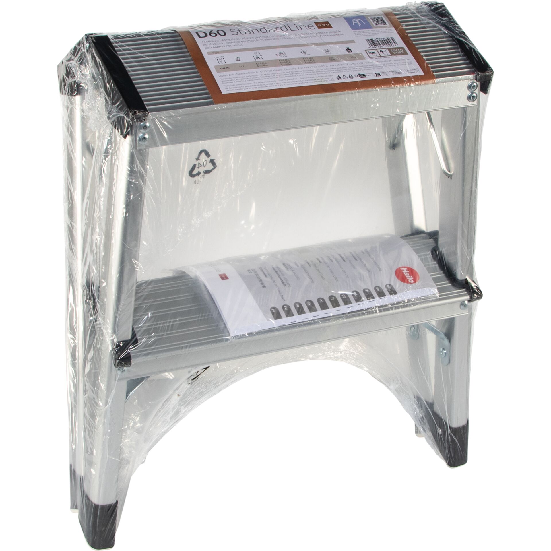 Hailo D60 StandardLine 2x2 Stufen Trittleiter 244899_08