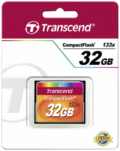 Transcend Compact Flash     32GB