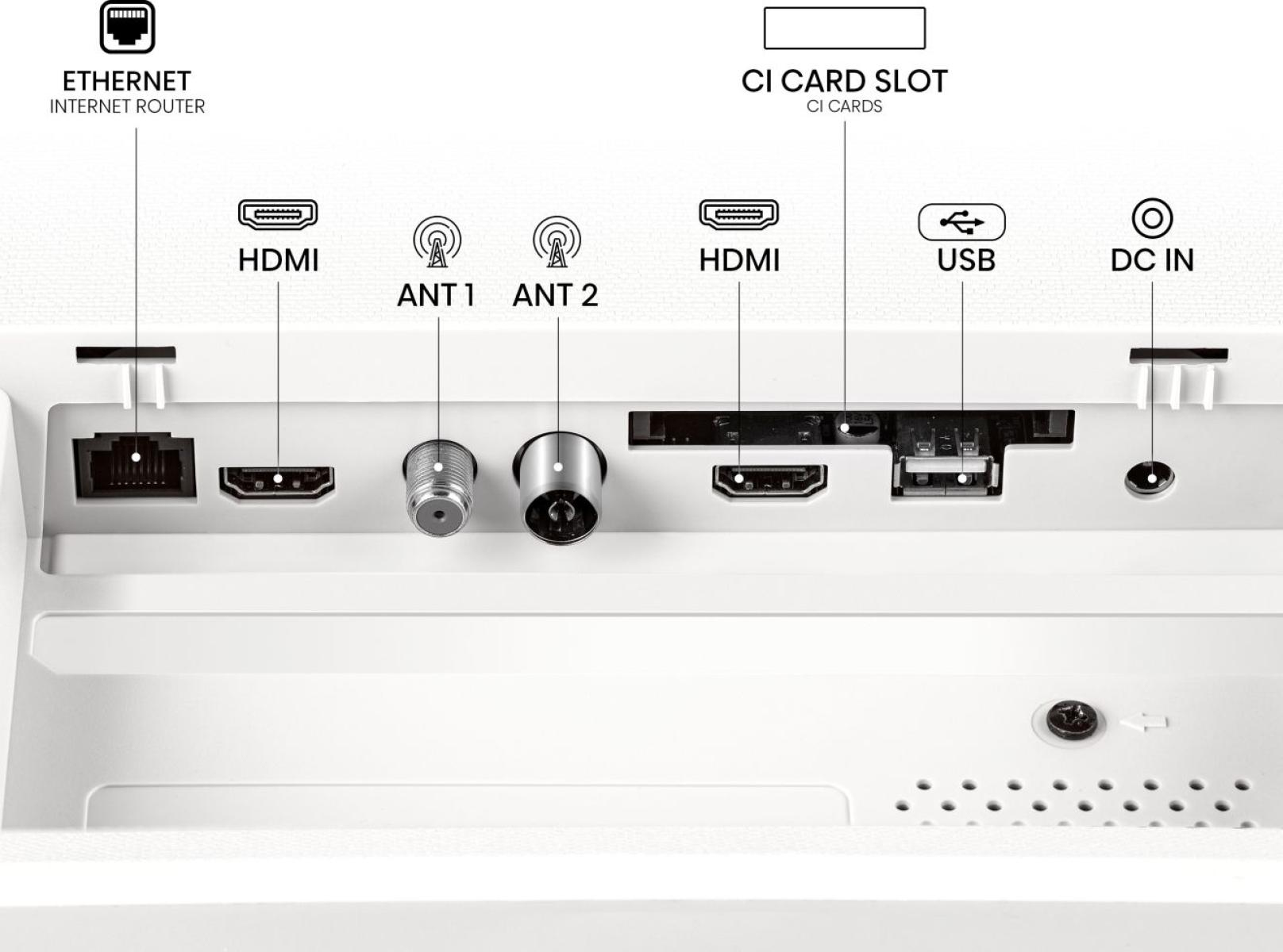 Hisense 32S5Q weiß – Ansicht 12