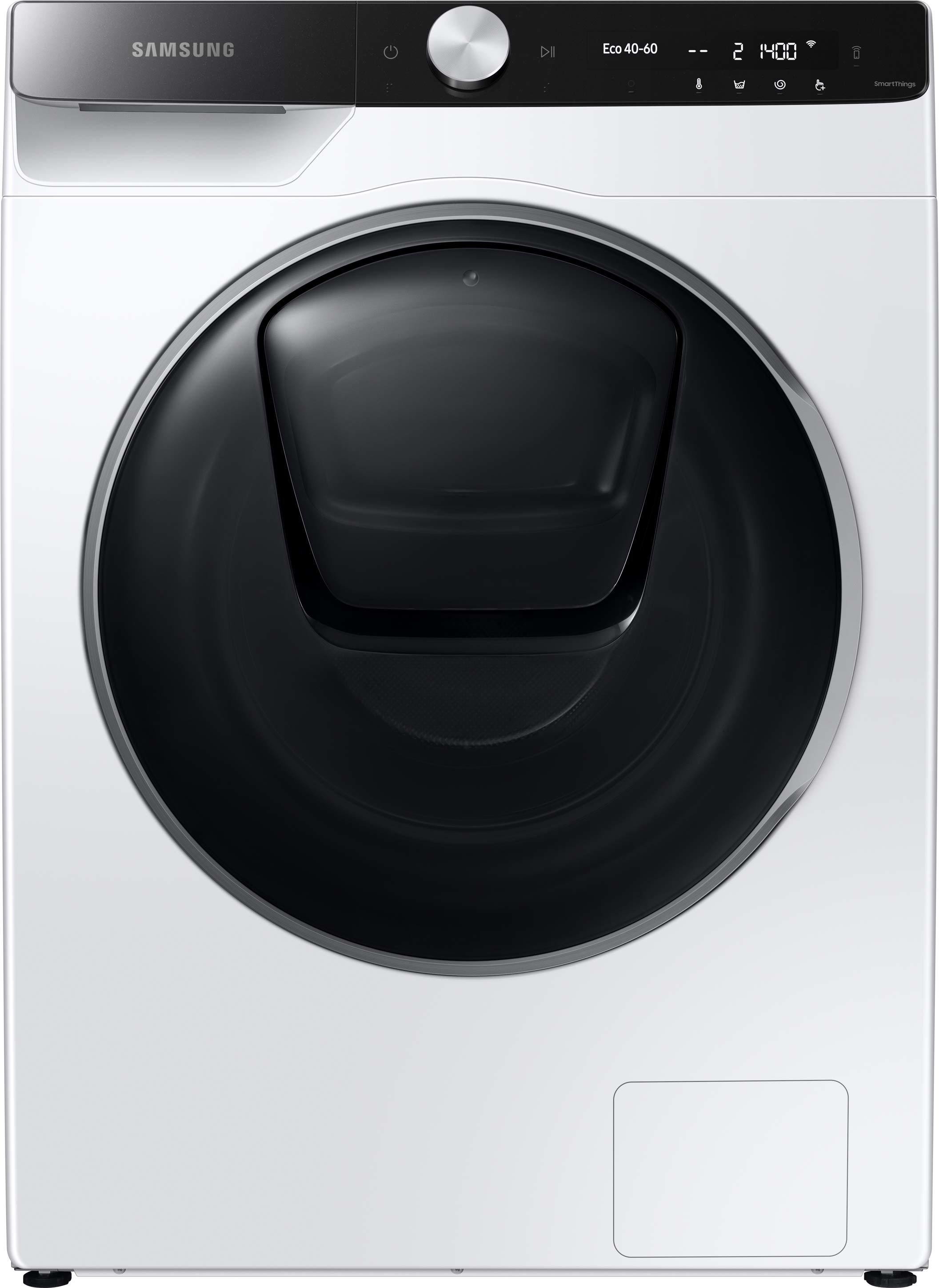 Samsung WW90T986ASE Waschmaschine Freistehend Frontlader 9 kg 1600 RPM A Schwarz, Weiß