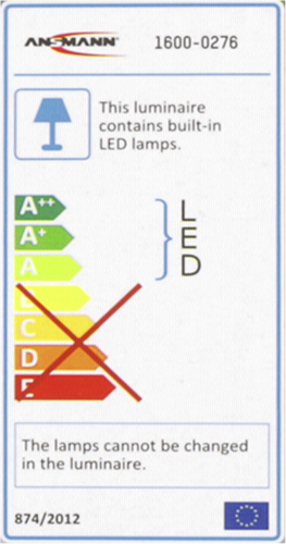 Ansmann FL2400R 30W/2400lm Luminary LED Akku-Strahler