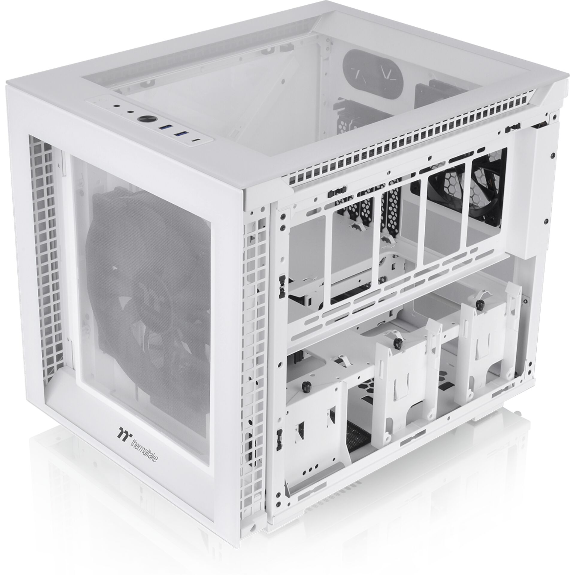 Thermaltake Divider 200 TG Snow M-ATX