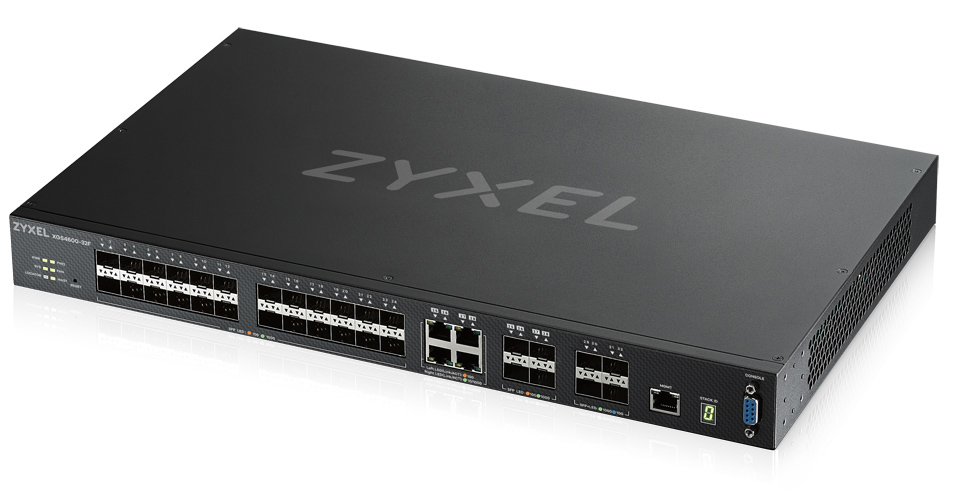 ZyXEL XGS4600-32F Managed network switch L3 Schwarz