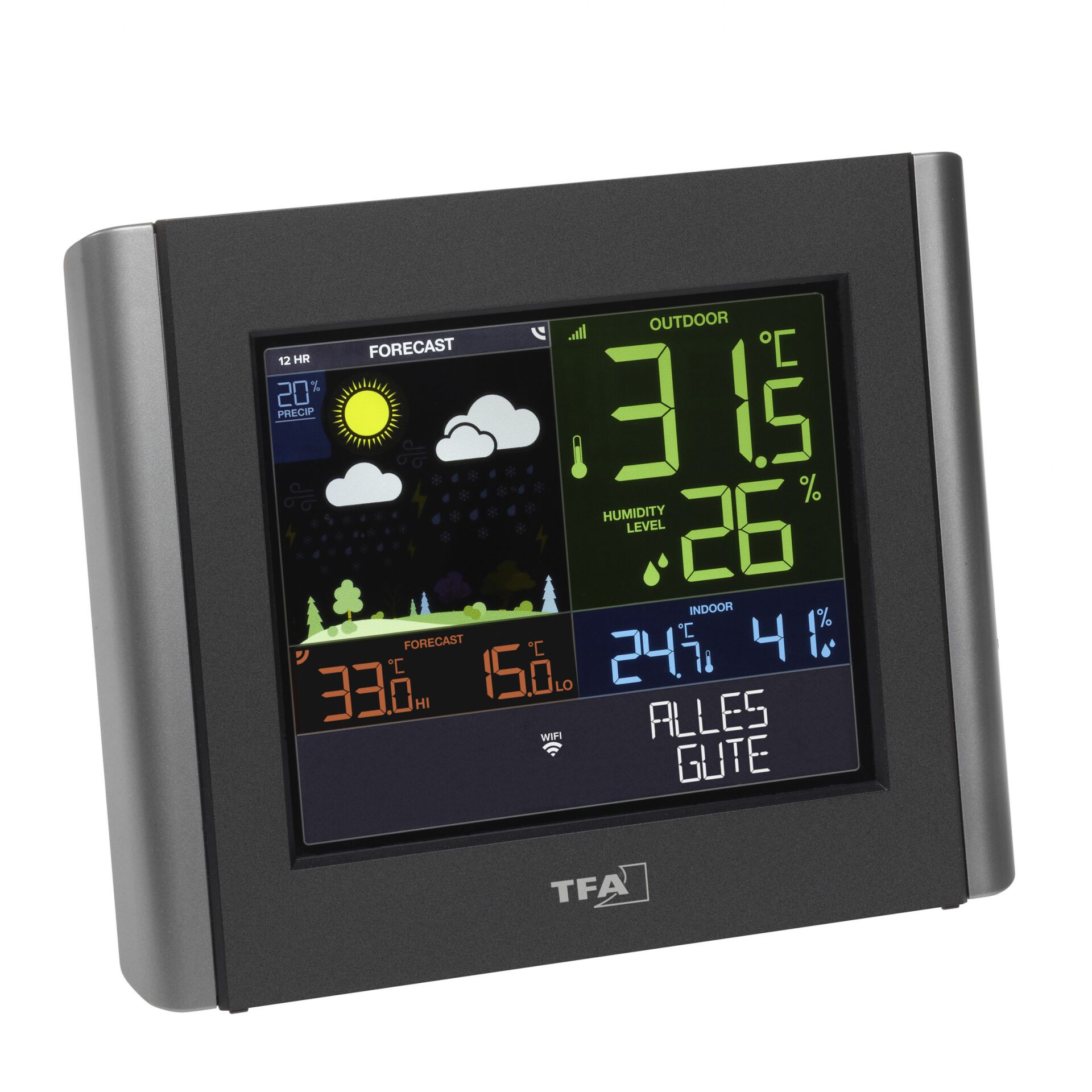 TFA 35.8000.01 VIEW METEO WLAN Funkwetterstation