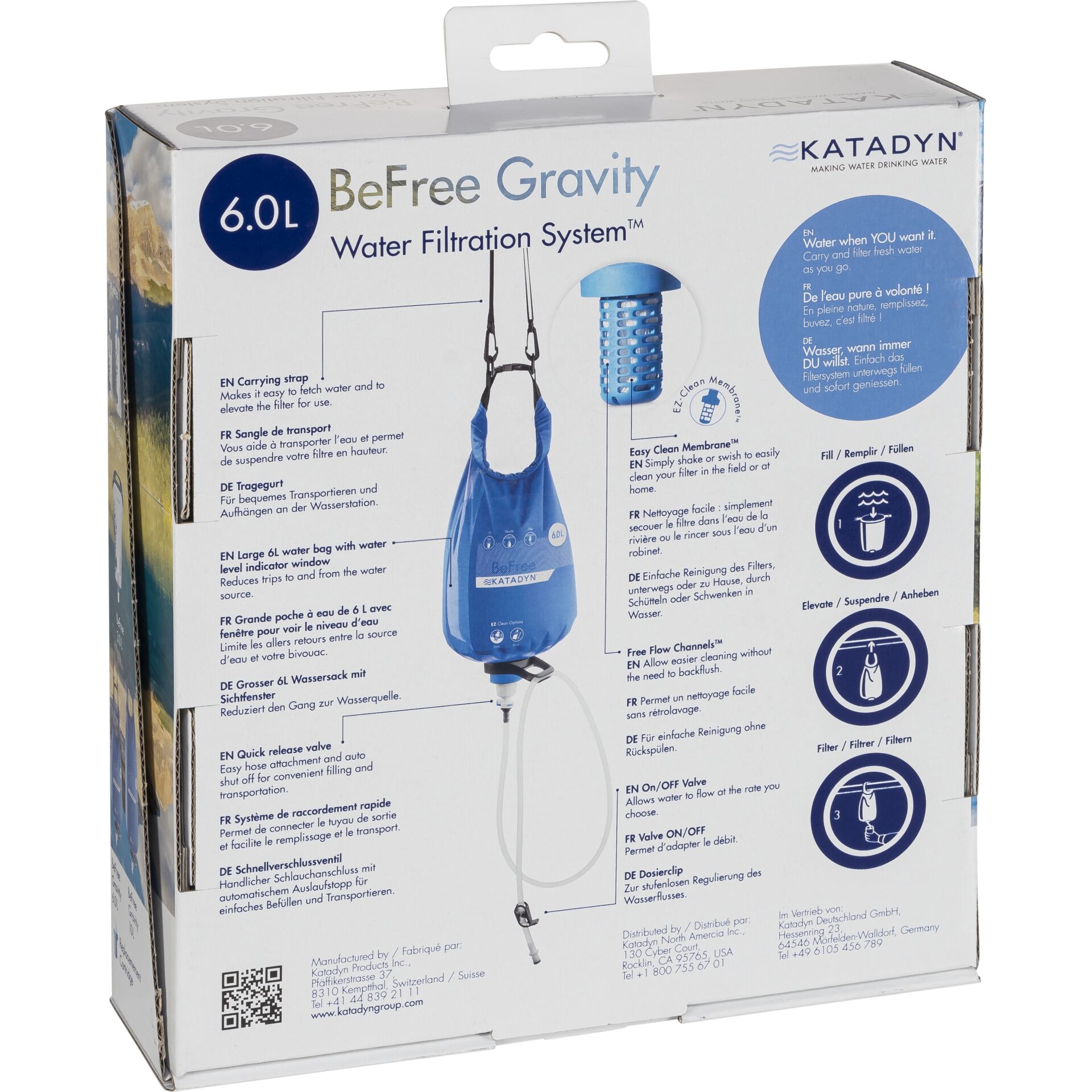 Katadyn BeFree Gravity Wasserfilter 6L 859133_01