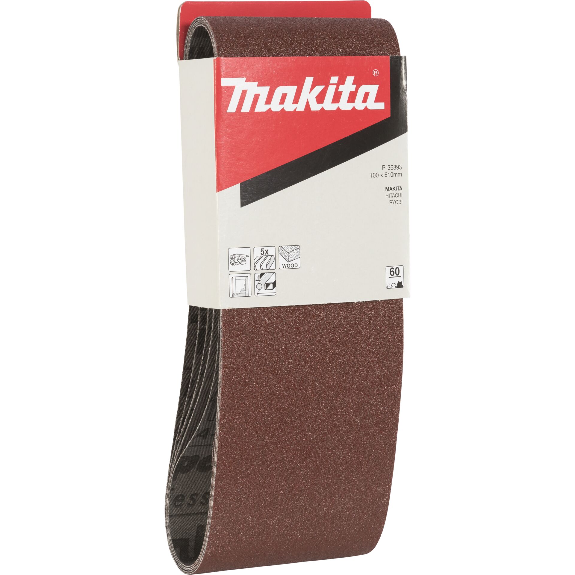 Makita P-36893 Schleifband 100x610mm K60 807039_01