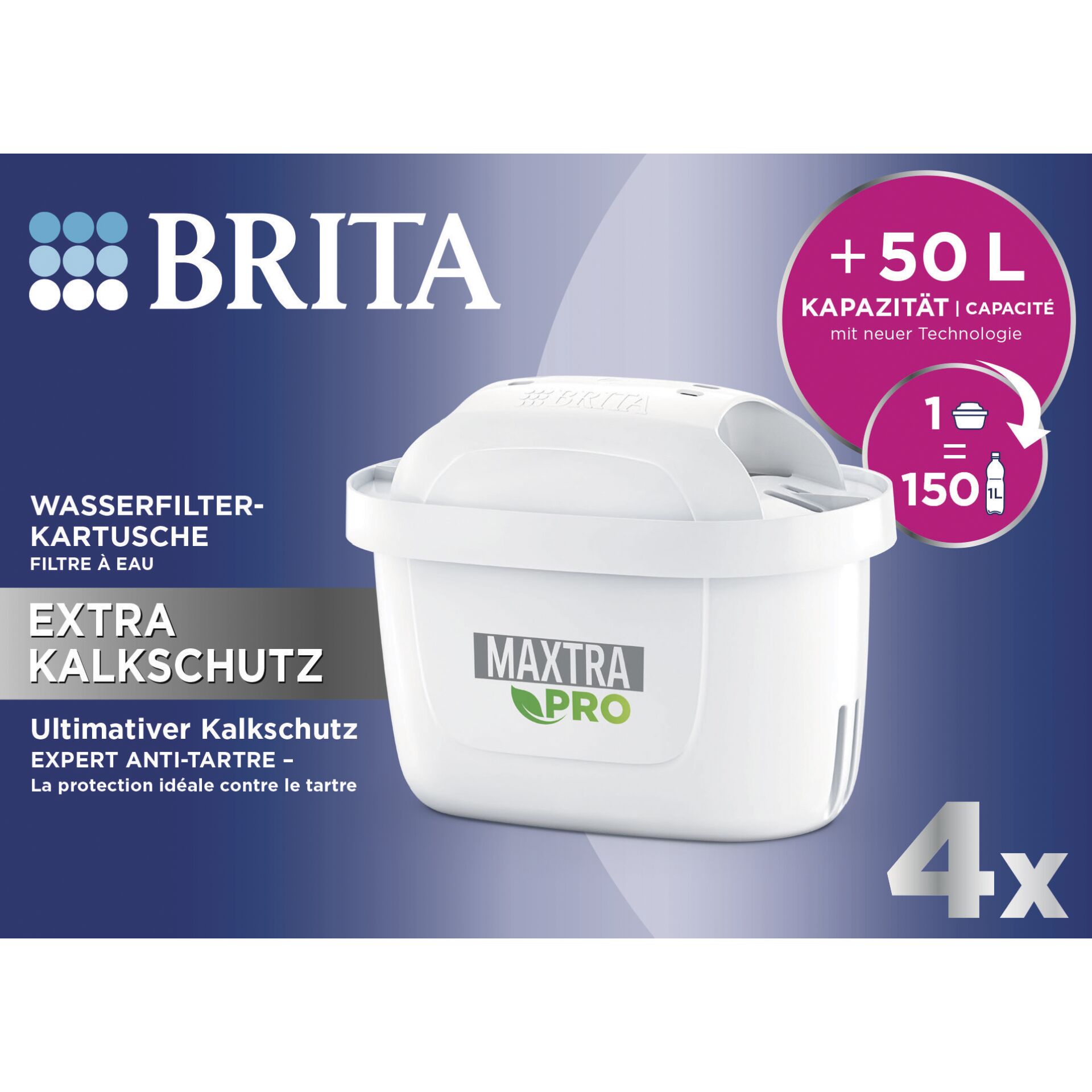 Brita MAXTRA PRO Extra Kalkschutz, Pack 4 798233_02