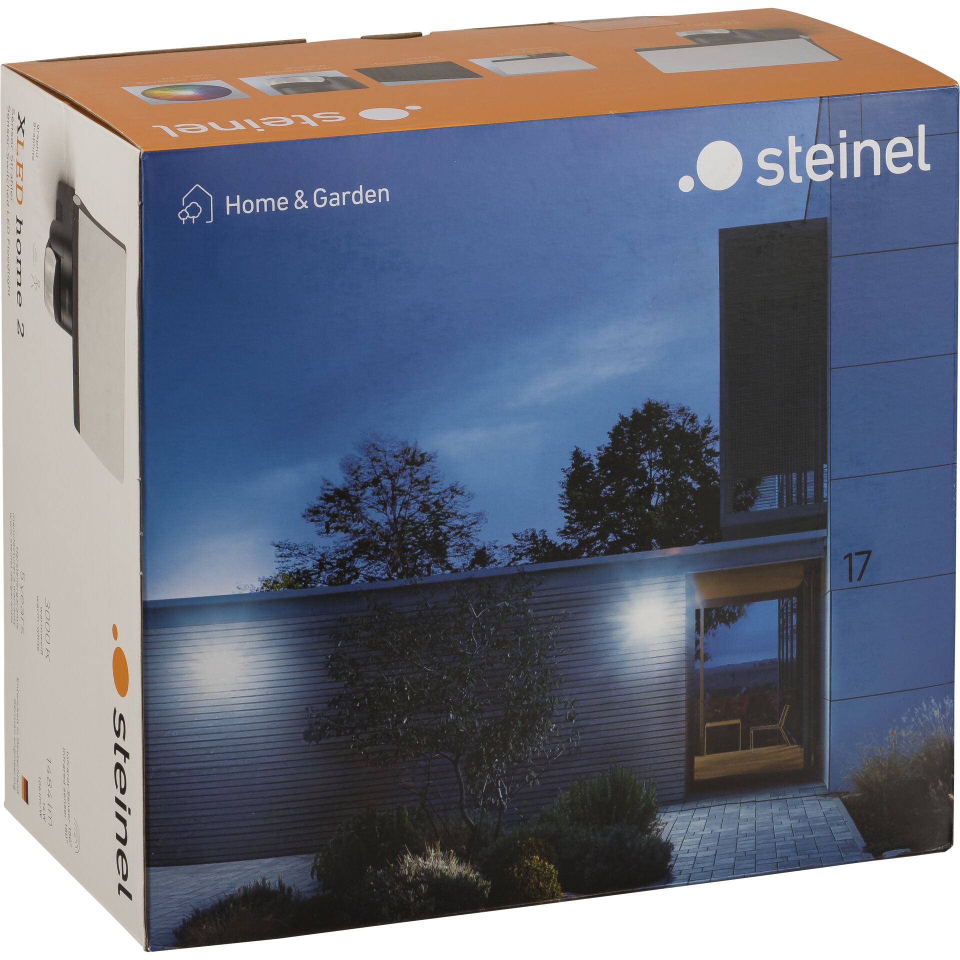 Steinel XLED HOME 2 graphit V2 LED-Strahler 622358_01