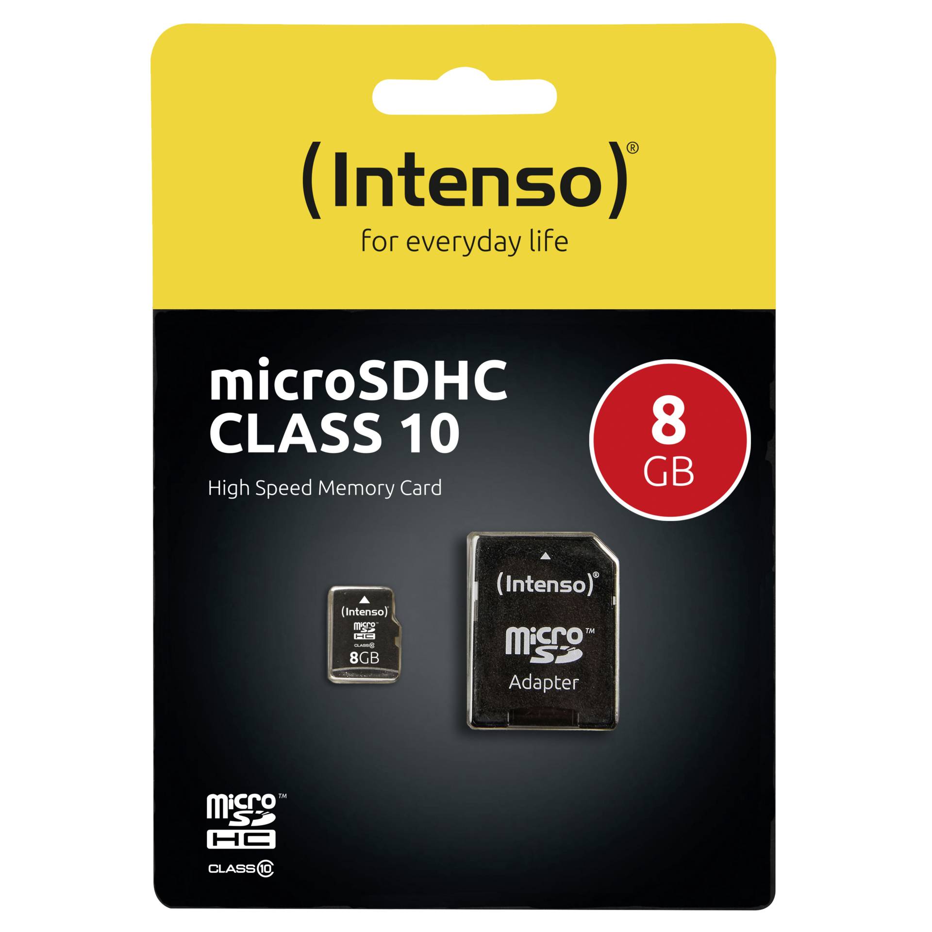 Intenso microSDHC            8GB Class 10 667261_03