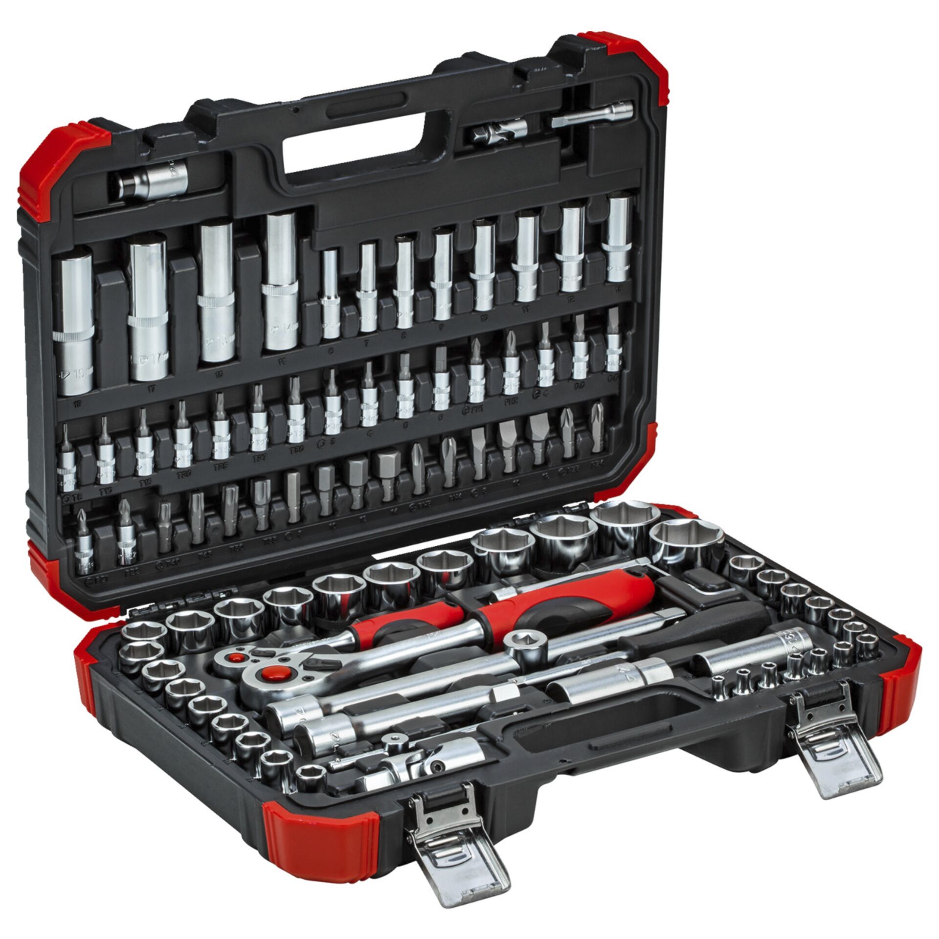 GEDORE red Steckschluessel-Satz 1/4 + 1/2 94-teilig 820563_02