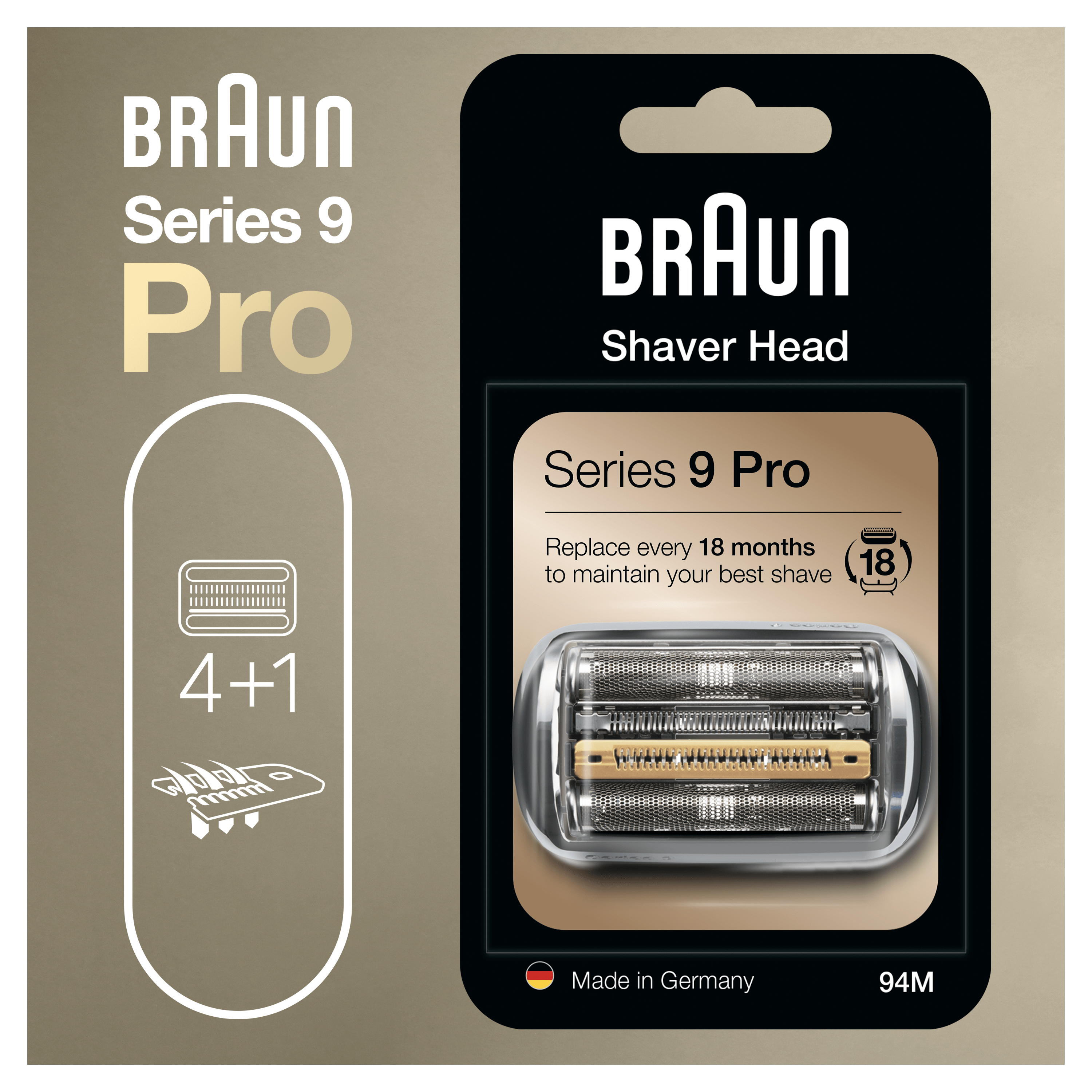 Braun Series 9 81747657 Rasierapparat-Zubehör Scherkopf