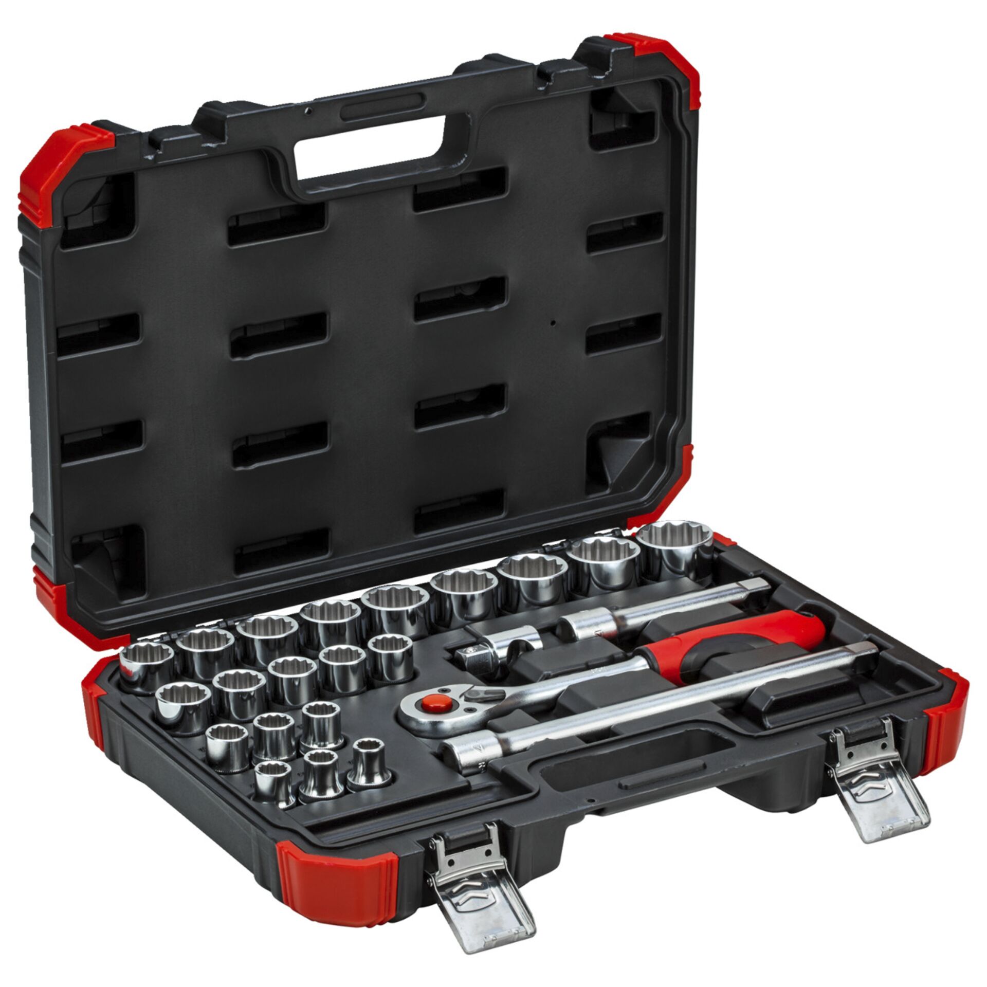 GEDORE red Steckschluessel-Satz 1/2 24-teilig 12-kant 820612_02