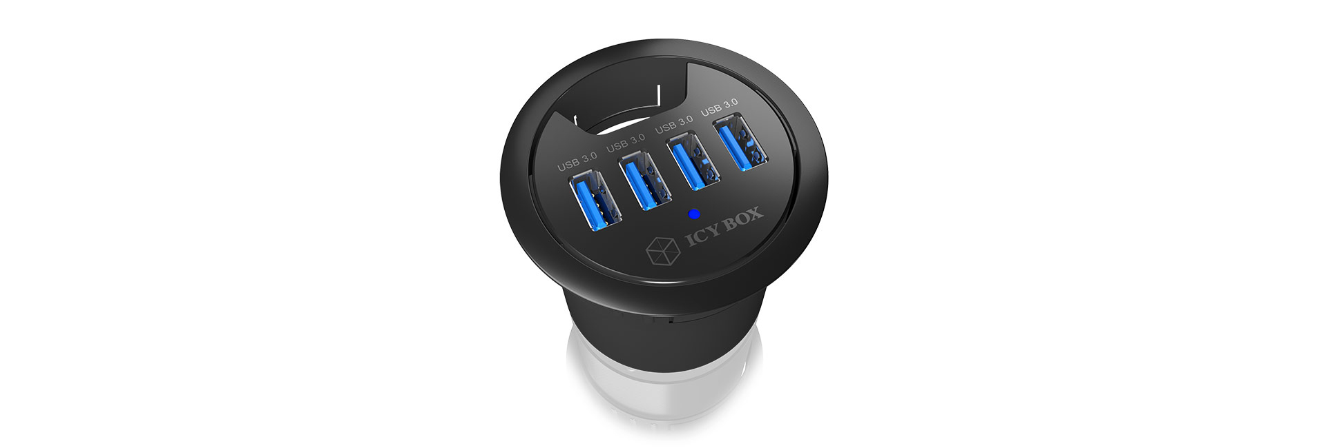 ICY BOX IB-HUB1403 Tisch-Hub 4x USB 3.0 Type-A 6fab6650280abeba88e08c28955a2527d6abff82