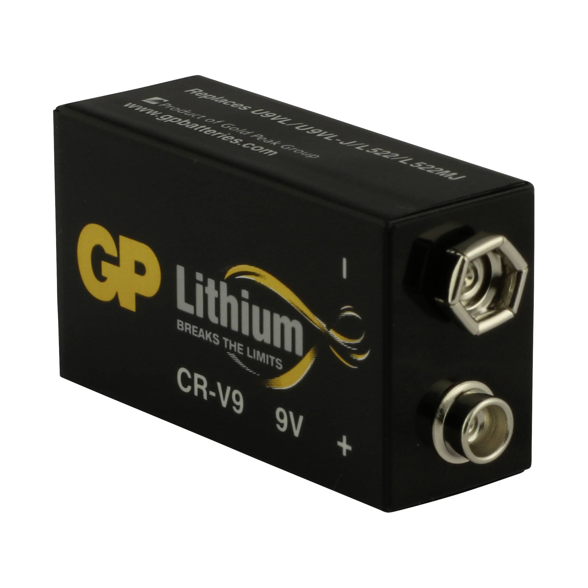 1 GP Lithium 9V Blockbatterie ideal für Rauchmelder etc. 217128_02