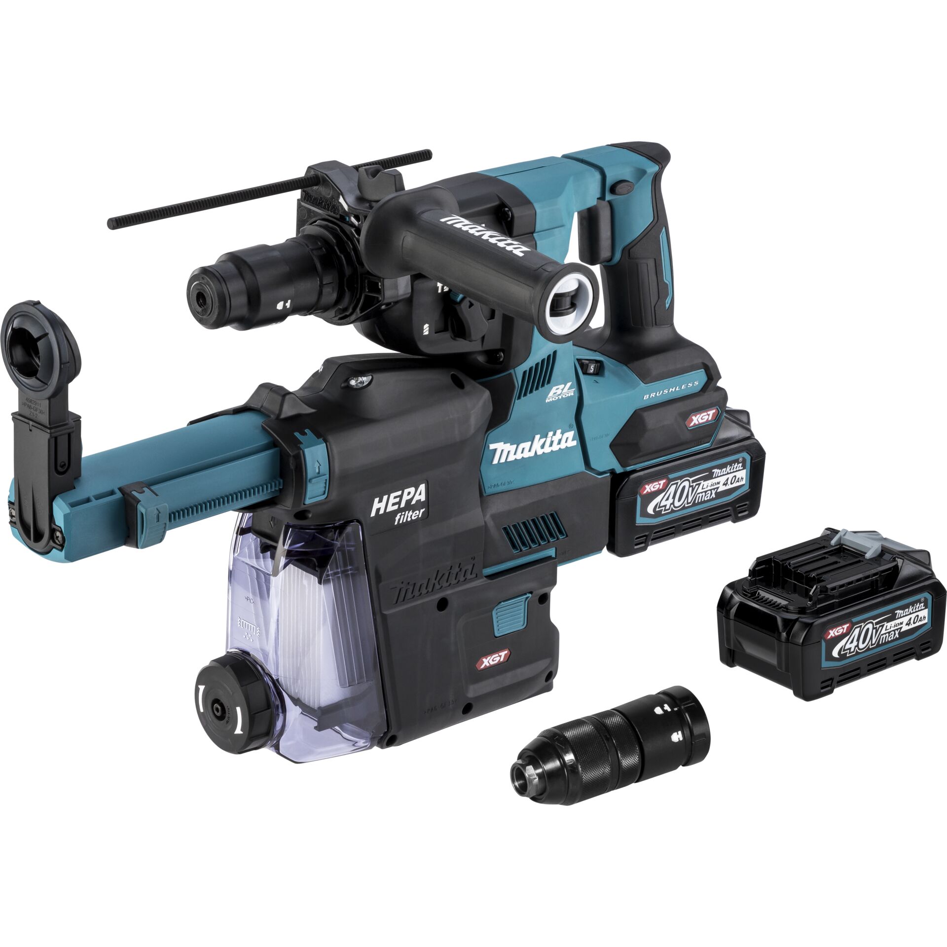 Makita  HR004GM202 Akku-Kombihammer SDS-PLUS 40V