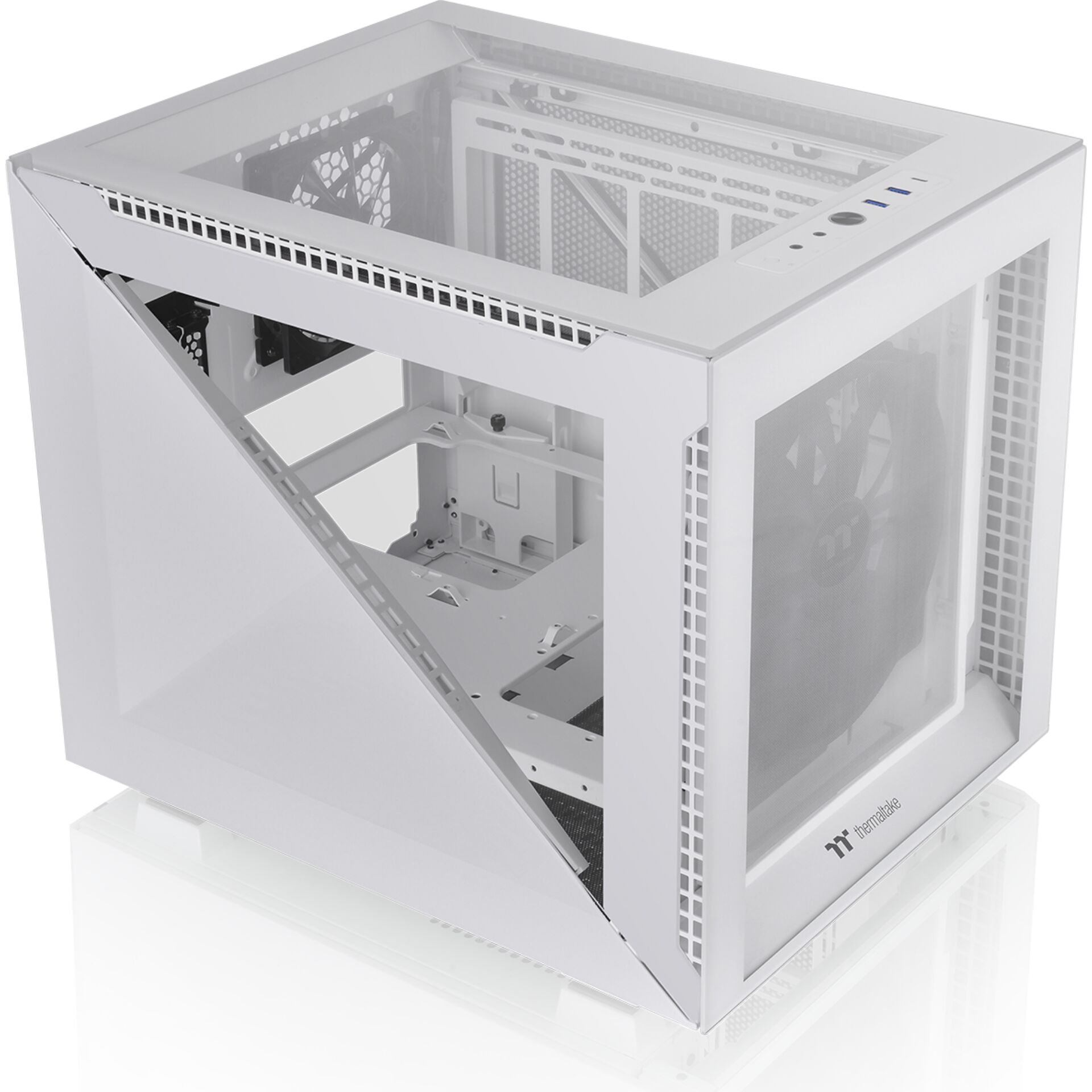 Thermaltake Divider 200 TG Snow M-ATX