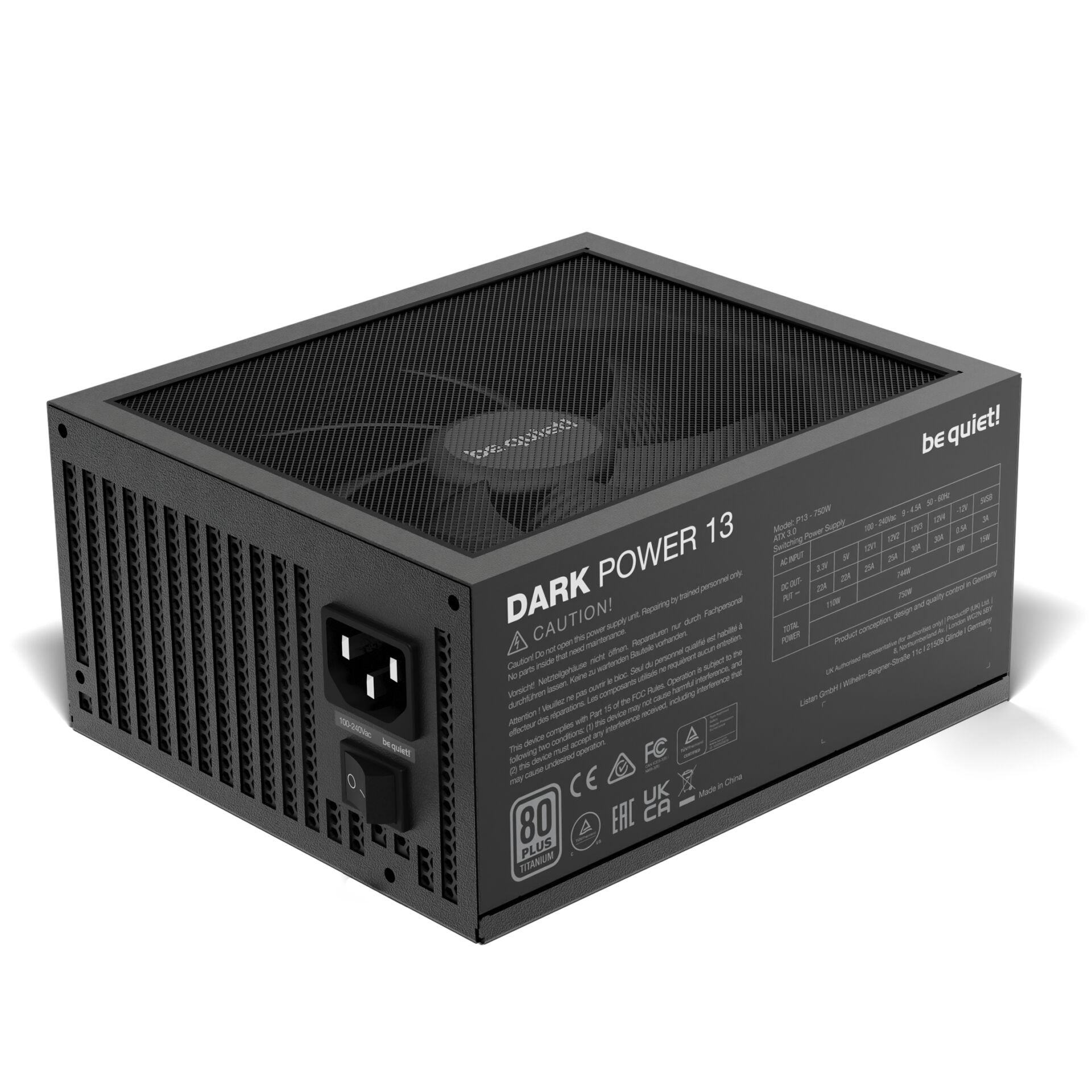 be quiet! DARK POWER 13 750W