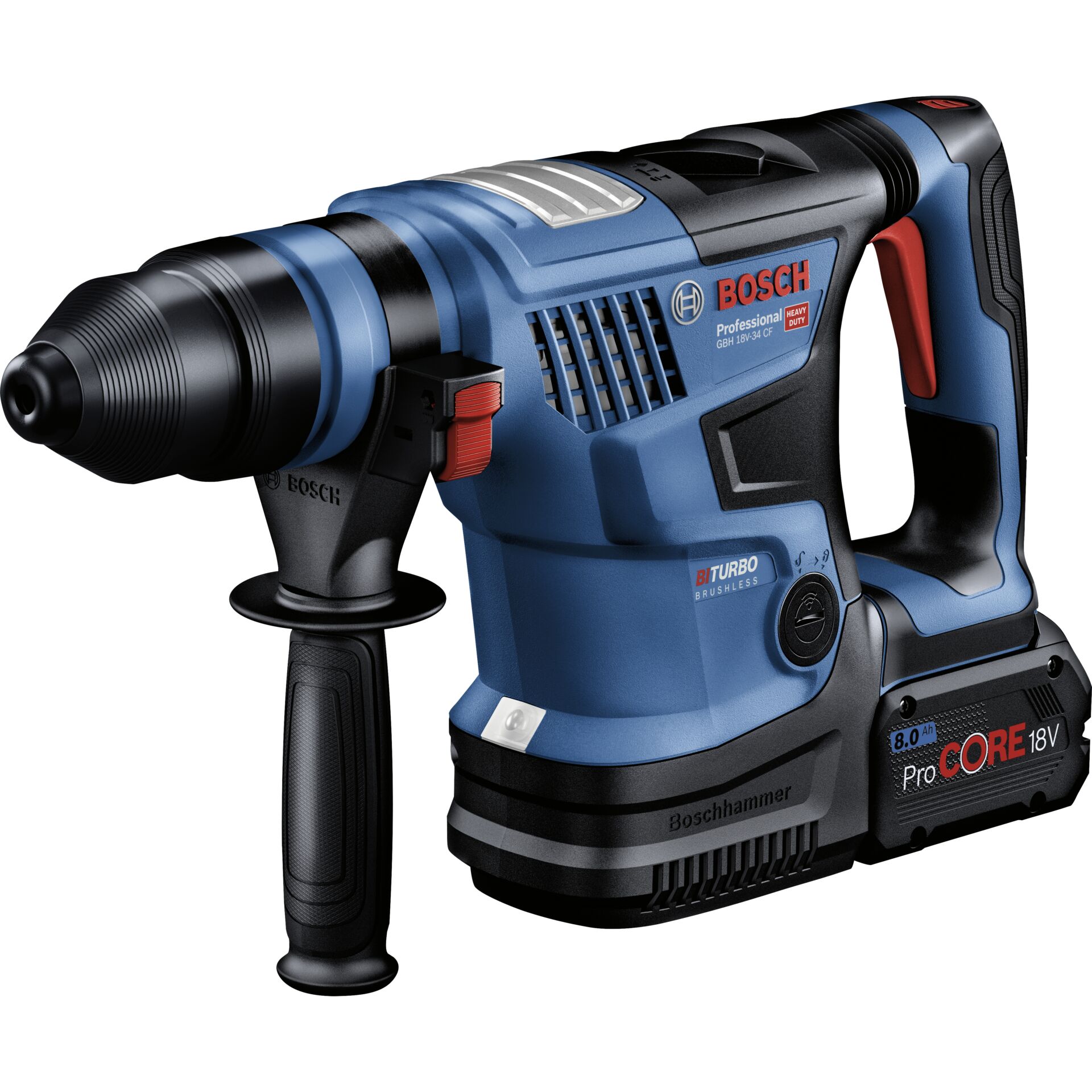 Bosch GBH 18V-34 CF Kit Koffer Akku-Bohrhammer