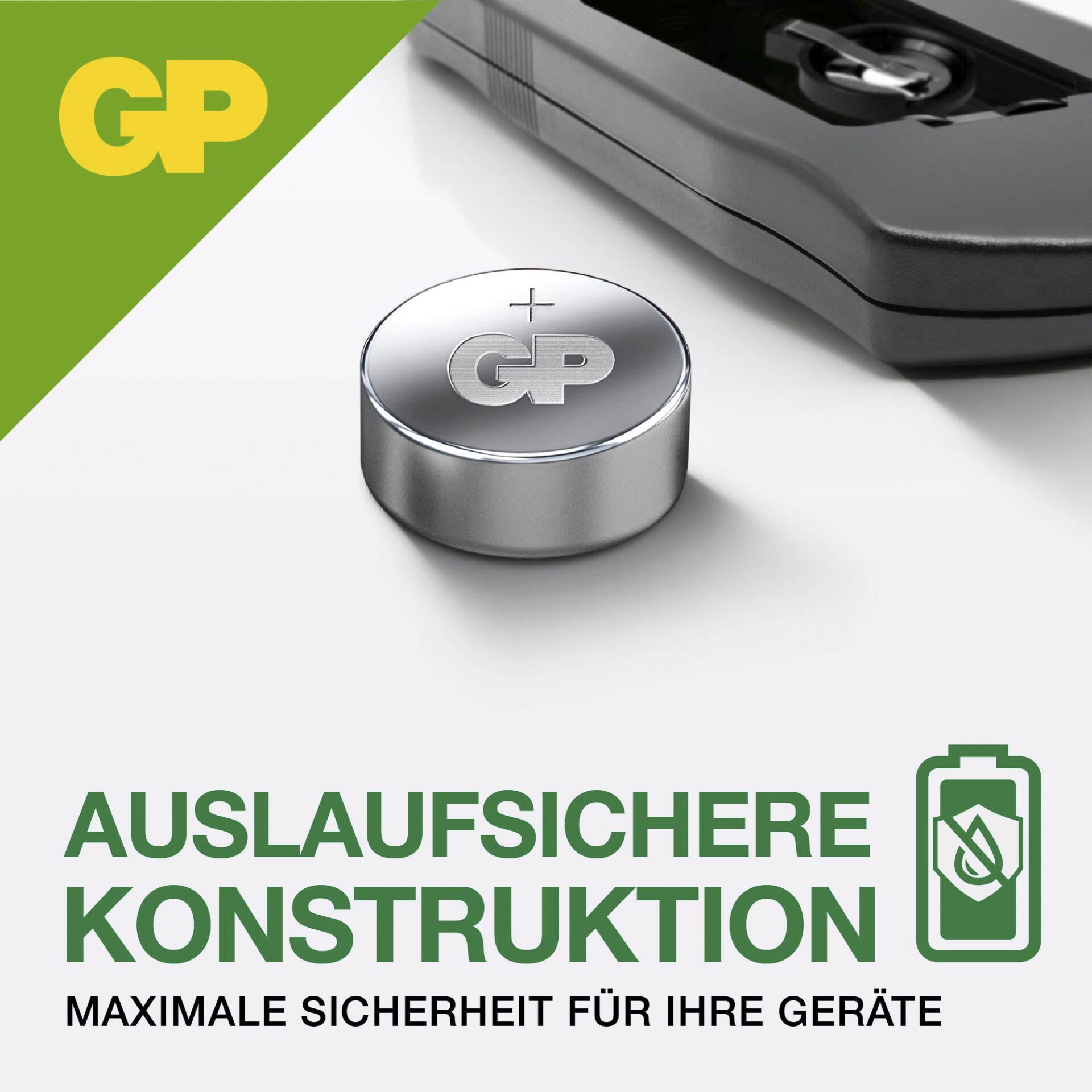 1x10 GP LR54/V10GA Alkaline 1,5V 10 Stück Knopfzellen  050189AC10