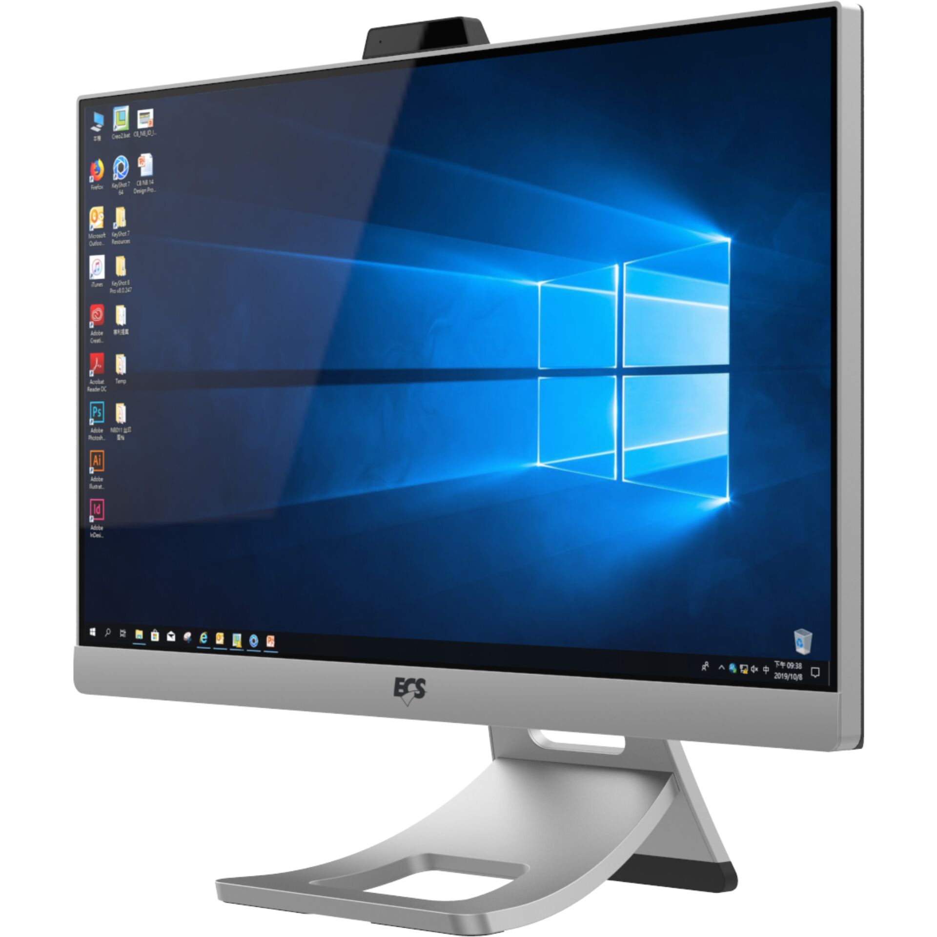 ECS Elitegroup LIVA G24 AIO Non-Touch Barebone 92-703-MU1002