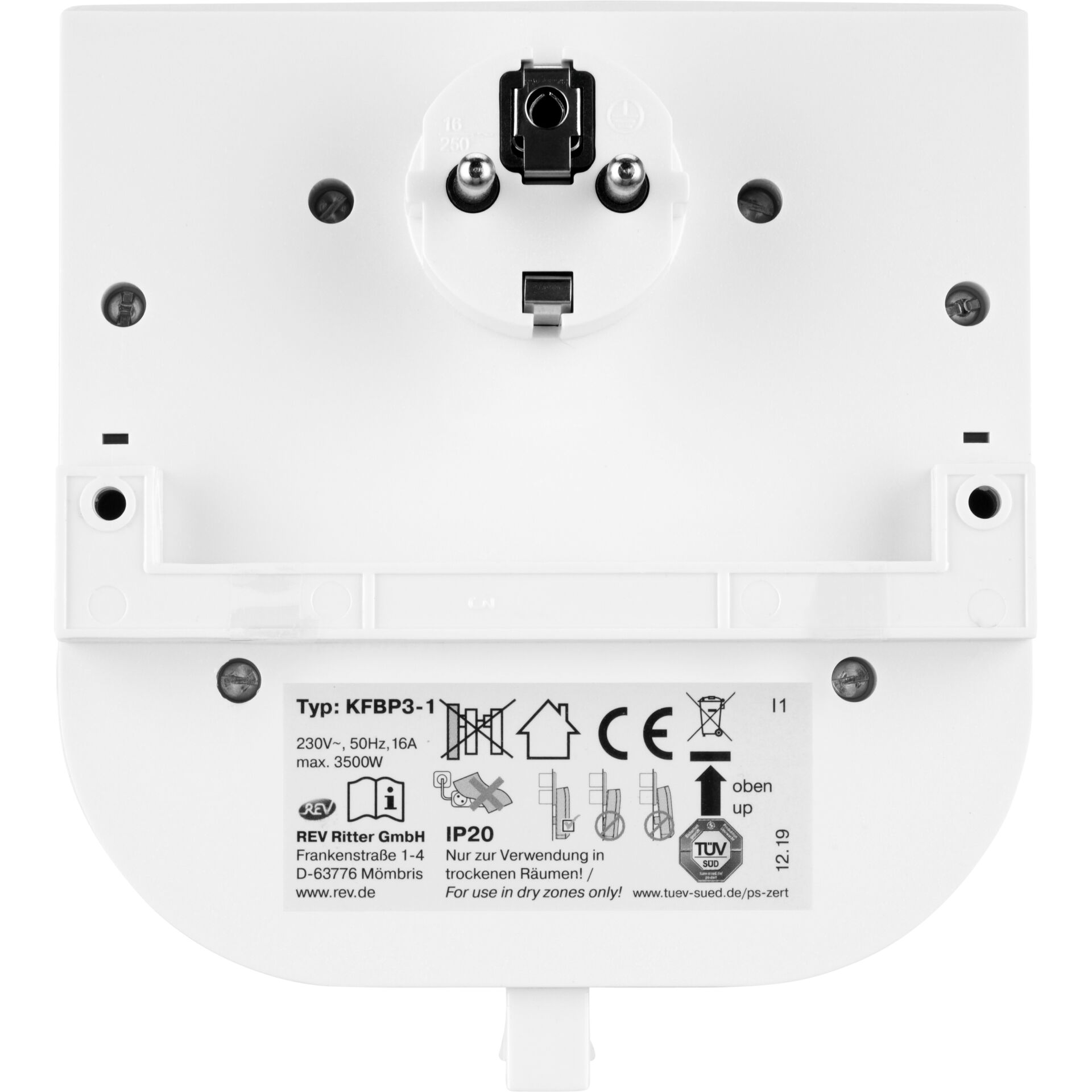 REV MultiPower 3-fach Steckdosenerweiterung 348154_06