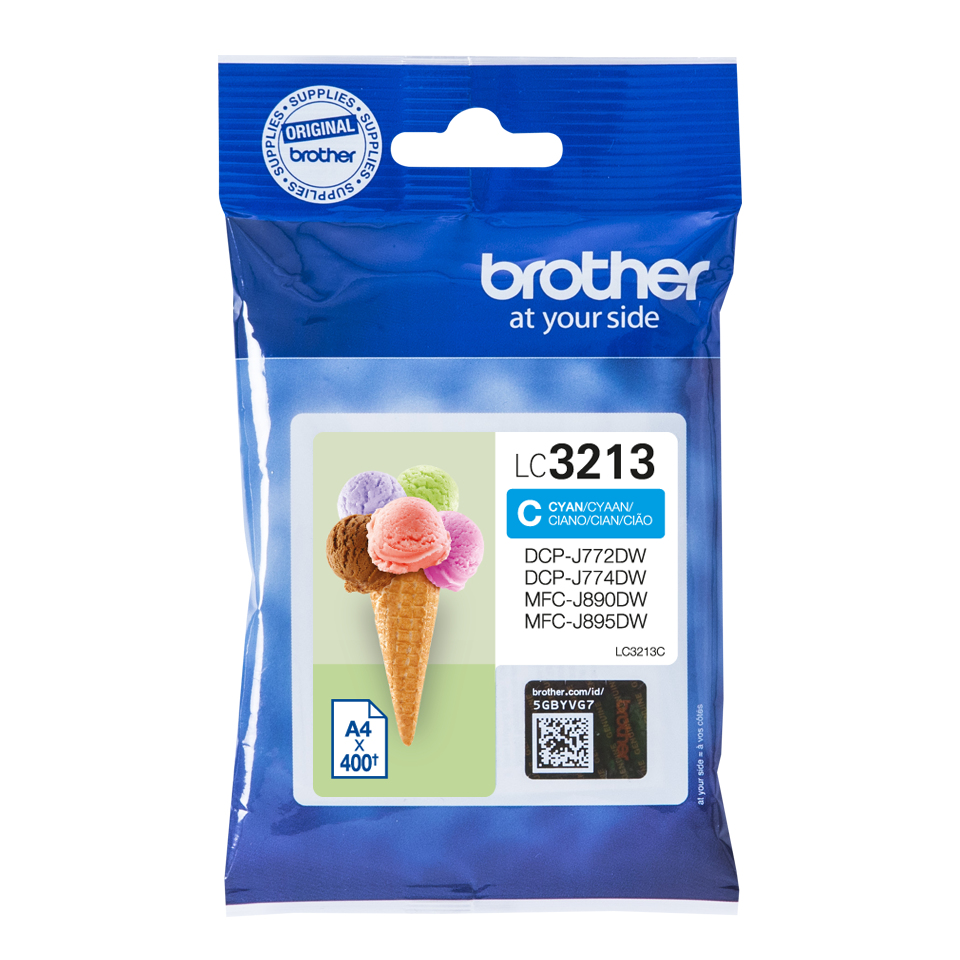 Brother LC-3213C 400Seiten Cyan Tintenpatrone