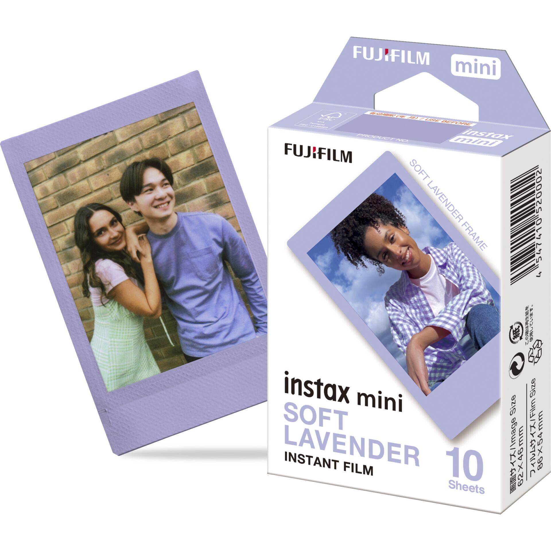 Fujifilm instax mini Film soft lavender 833765_00