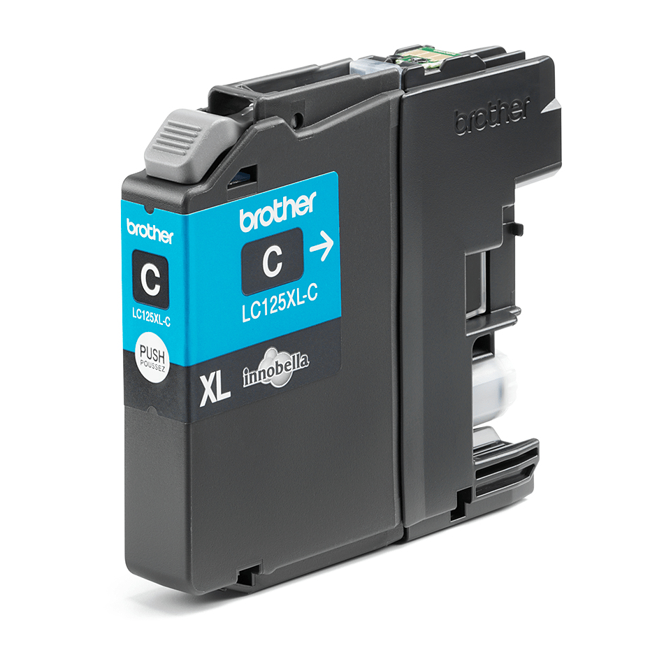 Brother Tintenpatrone LC-125XLC Cyan (ca. 1200 Seiten) – Ansicht 4