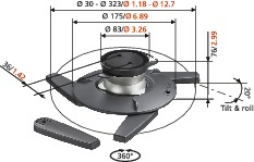 Vogel's EPC 6545 - Projektor-Deckenlösung