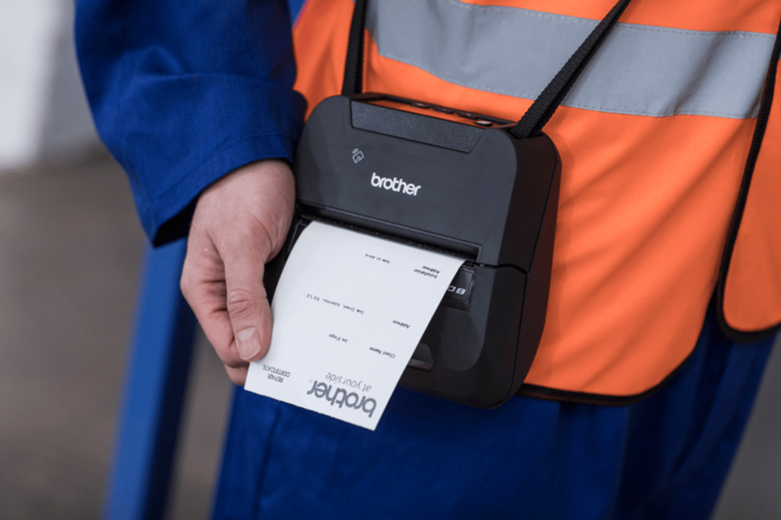 Brother RJ-4230B POS-Drucker Direkt Wärme Mobiler Drucker 203 x 203 DPI – Ansicht 3