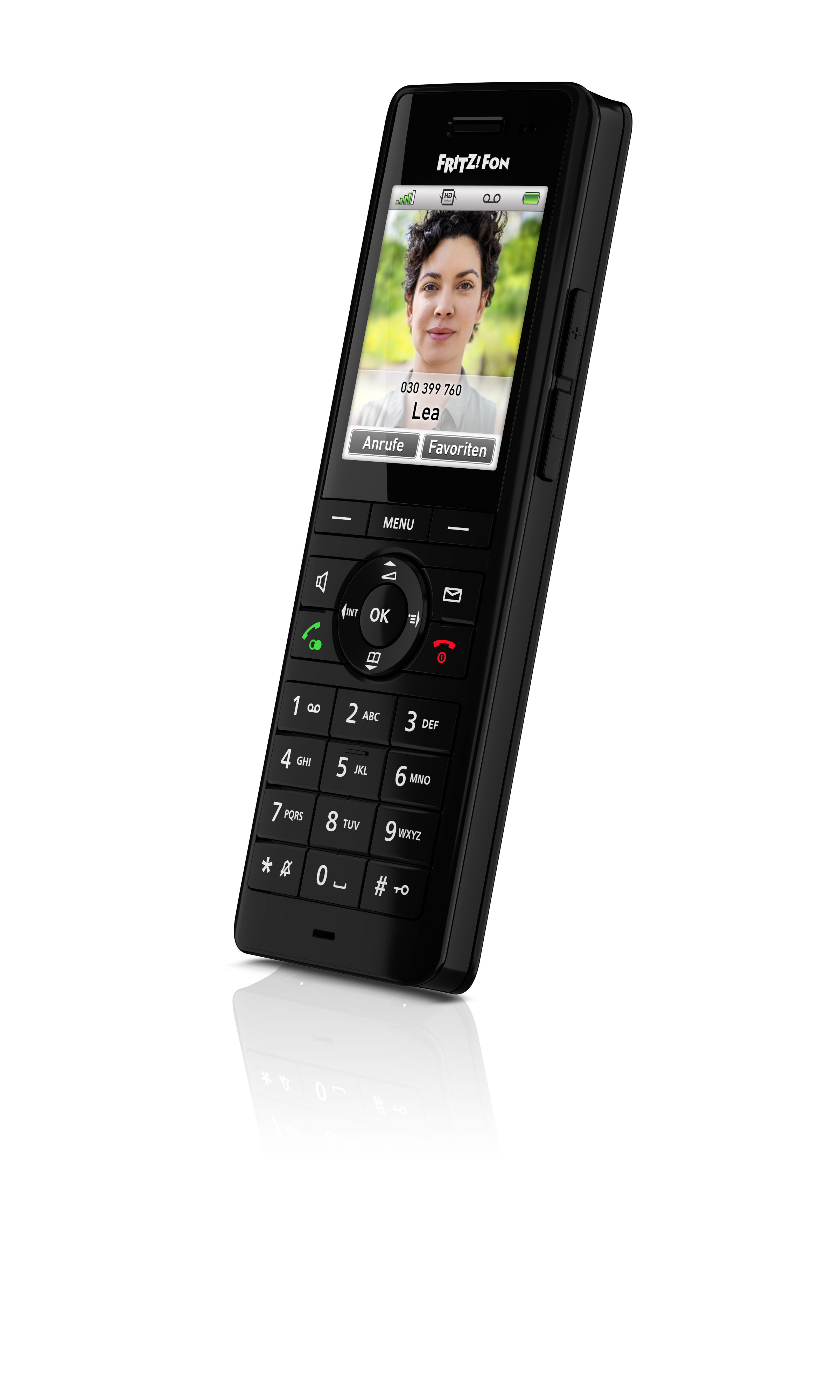 AVM FRITZ!Fon X6 schwarz ef965201d9d7127f895f70a3e31656f9