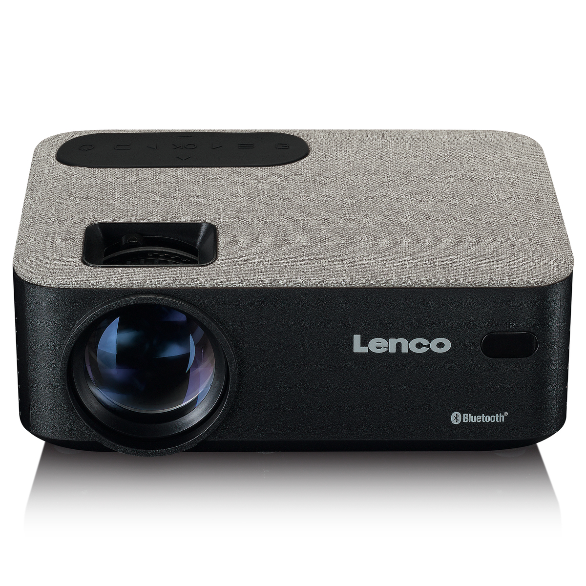 LENCO LPJ-700BKGY LCD-Projektor mit Bluetooth 100000037583H