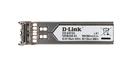 D-Link DIS‑S301SX Faseroptik 1000Mbit/s mini-GBIC Netzwerk-Transceiver-Modul