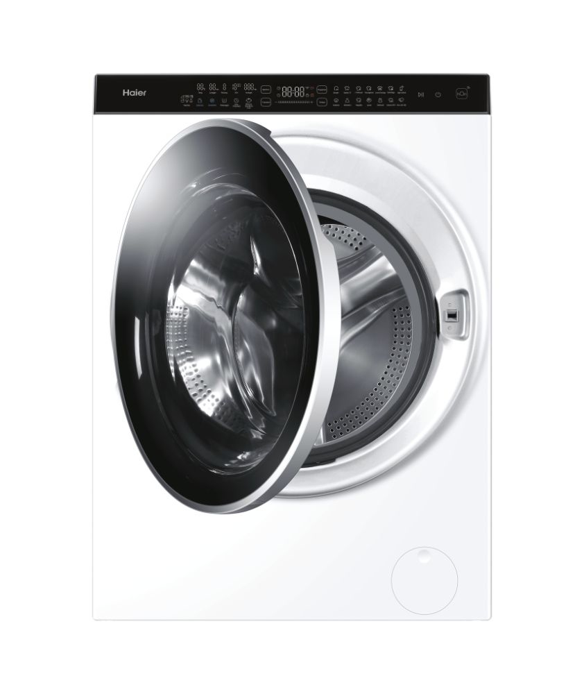 Haier Super Drum Series 9 HWD100-BD1499U1N Waschtrockner Freistehend Frontlader Weiß D