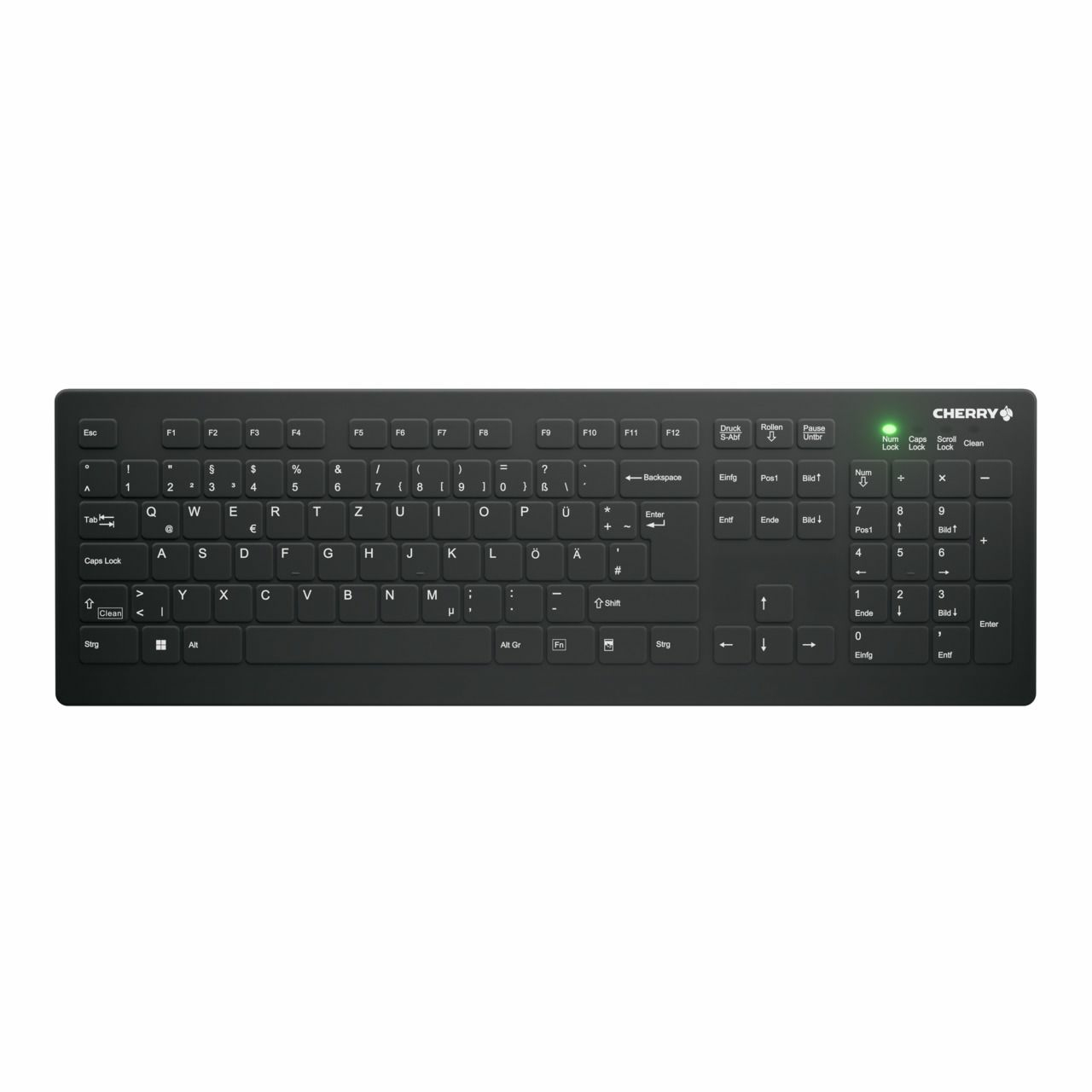 CHERRY Active Key AK-C8112 Medical, WIN, QWERTZ, Schwarz e8a3466630c2c7fb3fdb3450c2c7f540