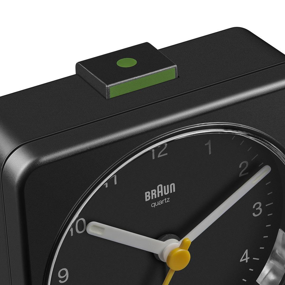 Braun BC 03 B Quarzwecker analog schwarz – Ansicht 5