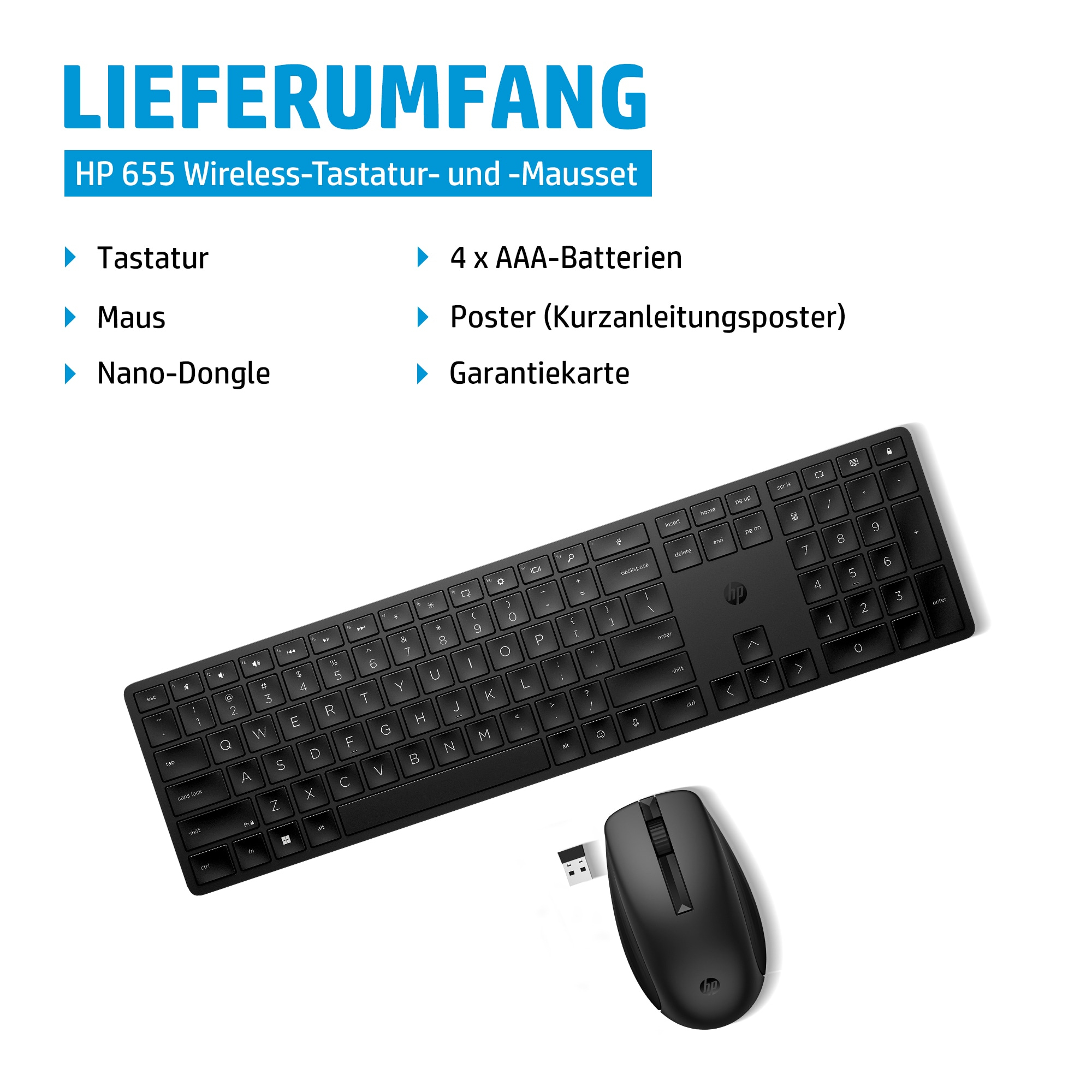 HP 655 Wireless Tastatur und Maus 96754774_8563192125