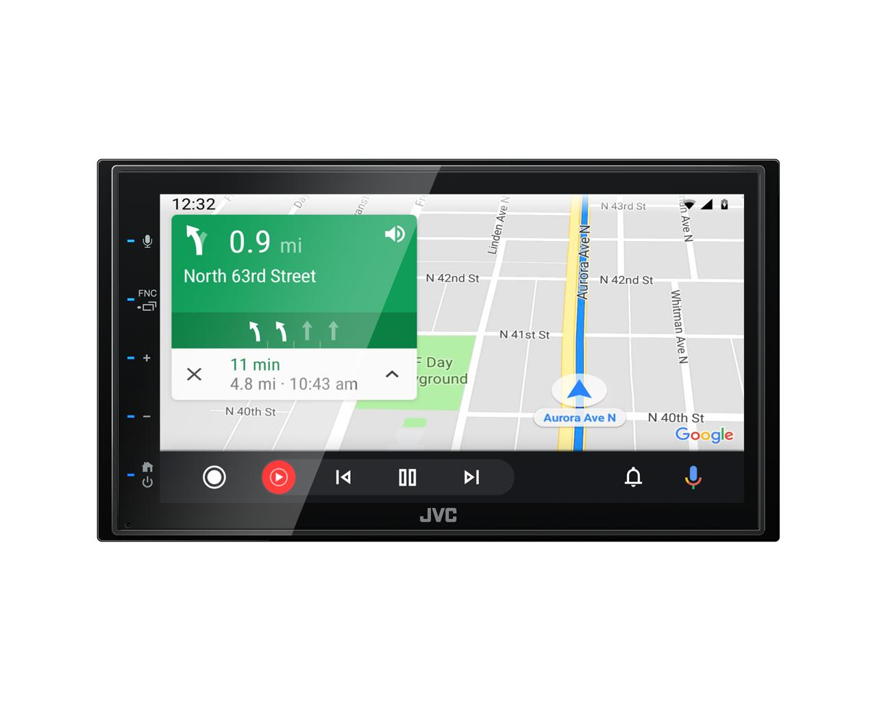 JVC KW-M565DBT Auto Media-Receiver Schwarz 200 W Bluetooth