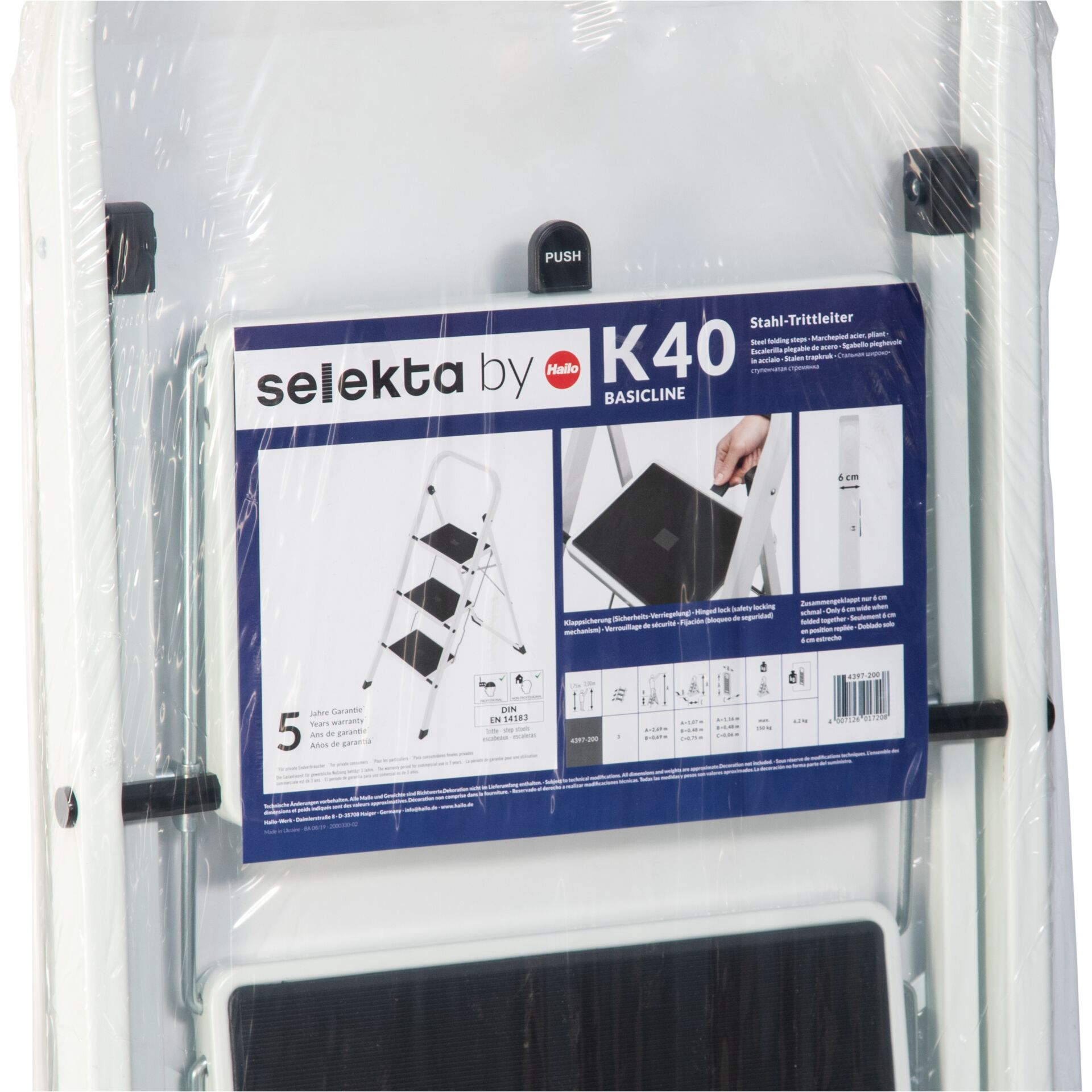 Hailo K40 StandardLine 3 Stufen Trittleiter 245039_08