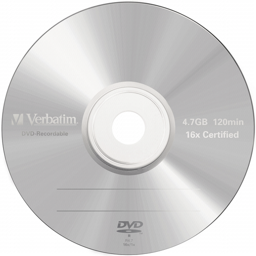 1x5 Verbatim DVD-R 4,7GB