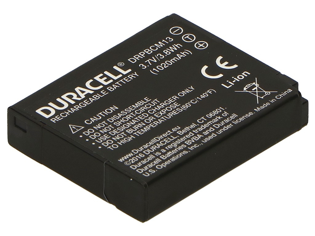 Duracell DRPBCM13 Kamera-/Camcorder-Akku Lithium-Ion (Li-Ion) 1020 mAh