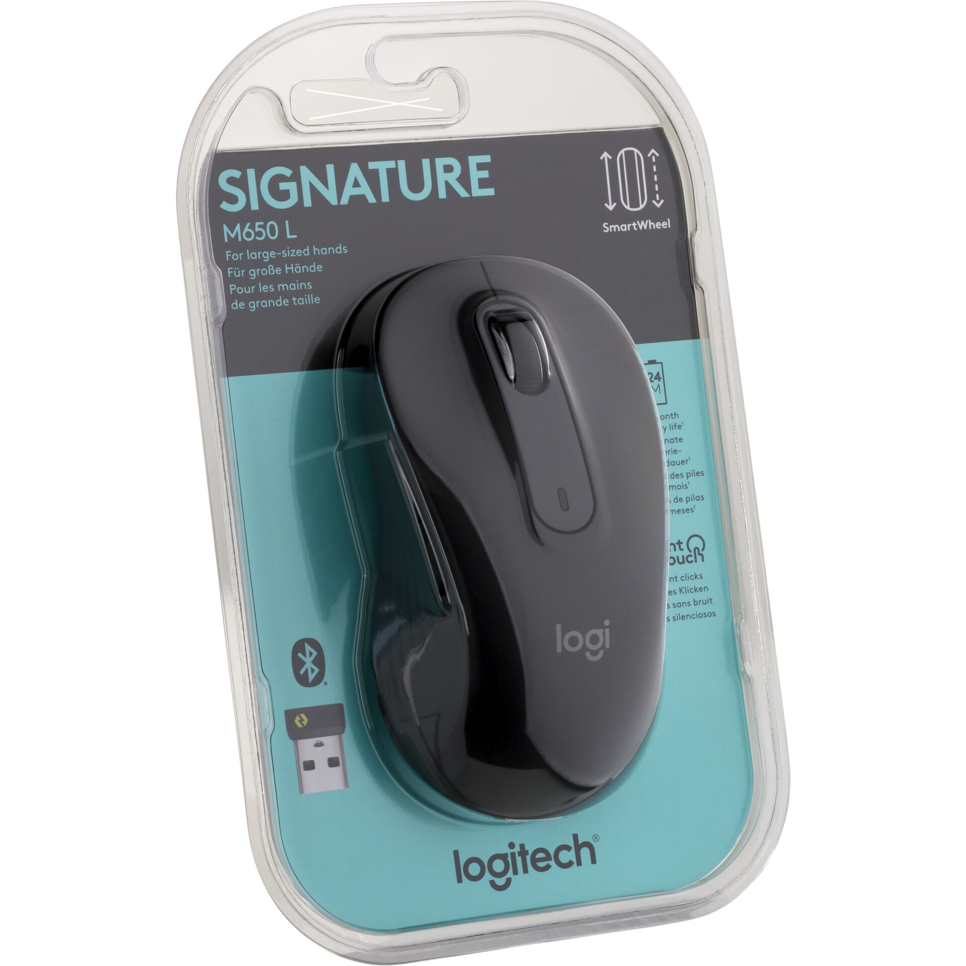 Logitech Signature M650 L graphite