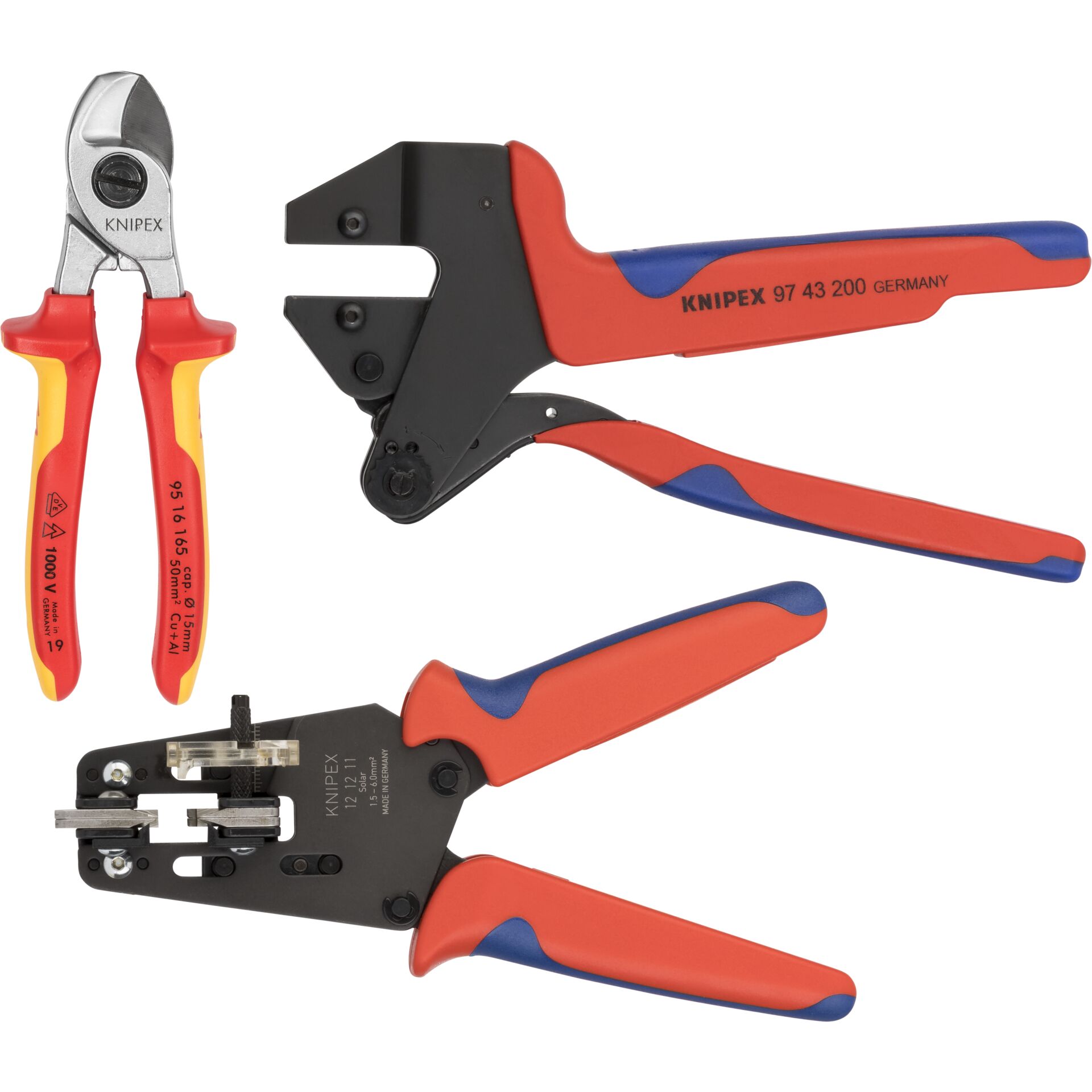 Knipex Werkzeugkoffer für Photovoltaik