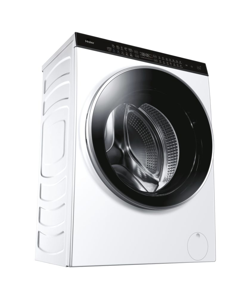 Haier Super Drum Series 9 HWD100-BD1499U1N Waschtrockner Freistehend Frontlader Weiß D