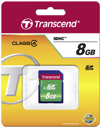 Transcend SDHC               8GB