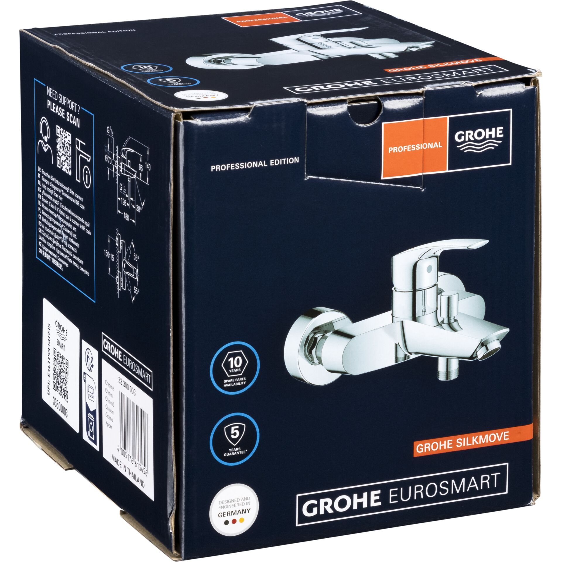 Grohe Eurosmart Einhand-Wannenbatterie, 1/2 837622_03