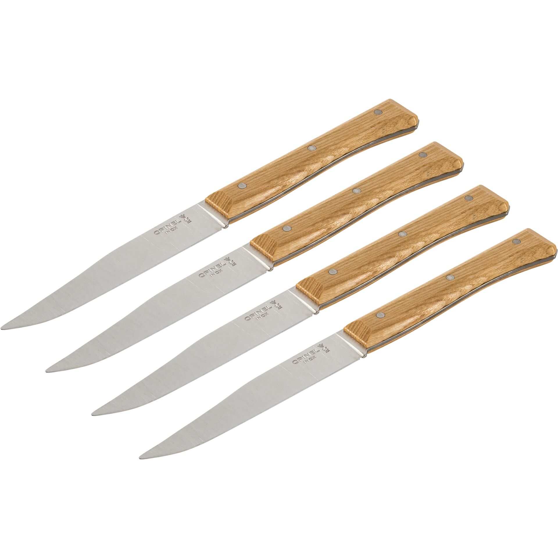 Opinel Tischmesserset Facette 4-teilig Esche 831777_01