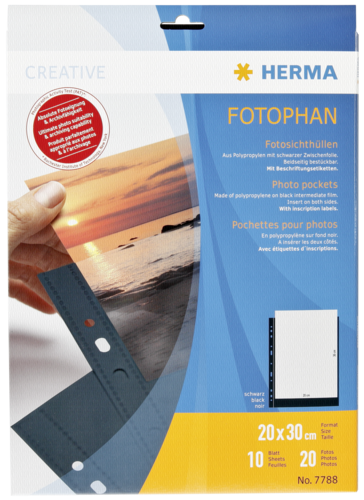 Herma fotophan 20x30 schwarz